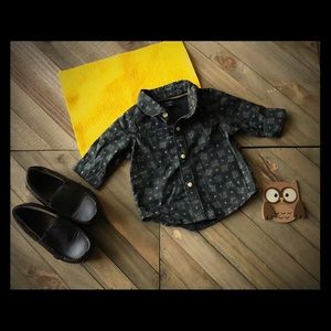 0-3m Baby Gap  Collar Shirt